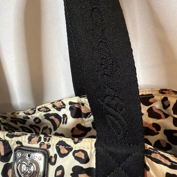 Brighton Knox Extra Large Catwalk Nylon Tote Cosmetic Pouch Holiday Gift Travel - Picture 10 of 10